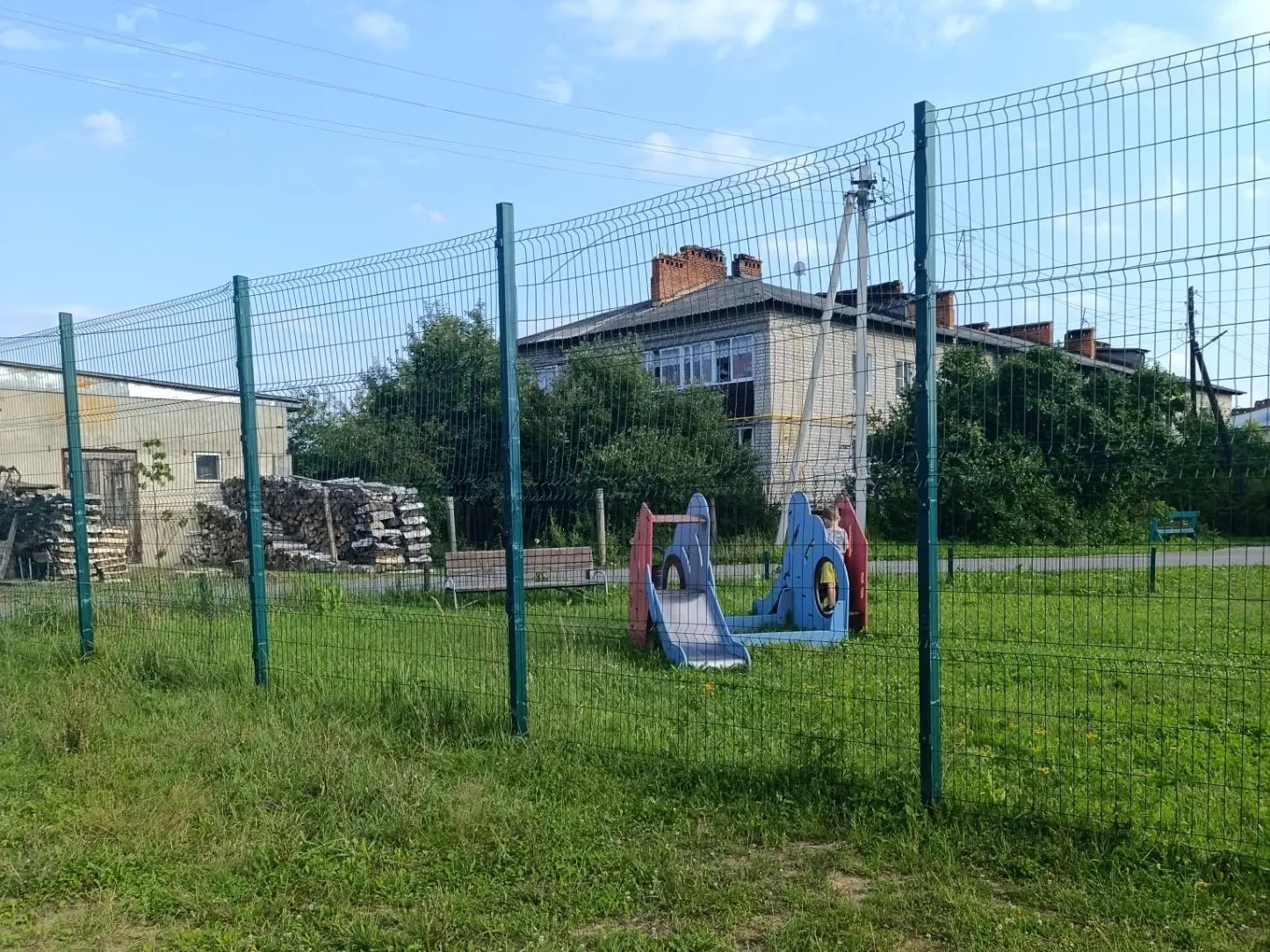 Обновление спортивной площадки.
